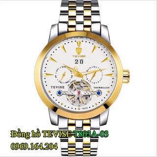 (Shopee trợ giá) - Đồng hồ cơ tự động tevise T803A