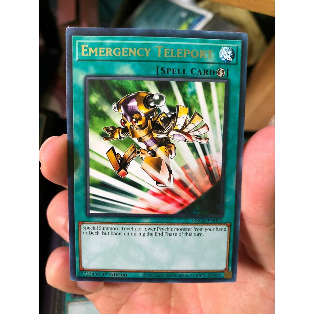Emergency Teleport - GRCR-EN055 - Rare 1st Edition