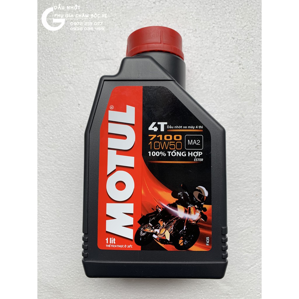 Dầu nhớt Motul 7100 10W-50 tổng hợp 100%