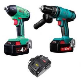 BỘ COMBO MÁY KHOAN VÀ MÁY SIẾT DCA ADKIT05