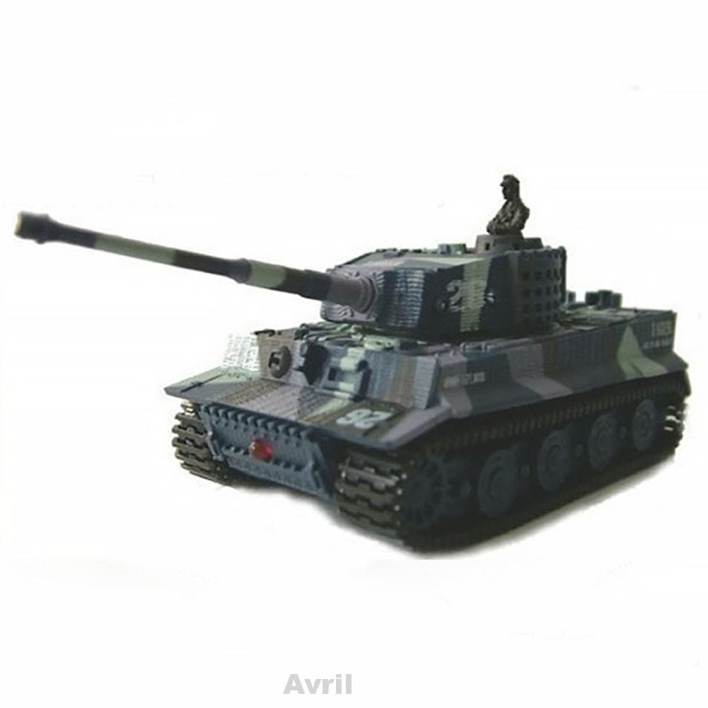 Toy Kids Remote Control Tiger Tank Gift Parts RC Cars Simulation German For Child