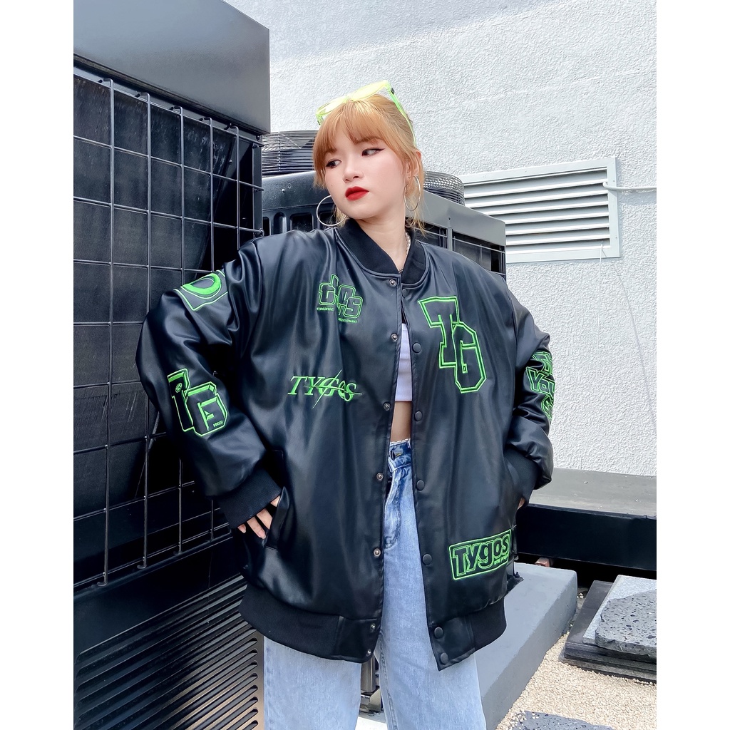 ÁO KHOÁC VARSITY TYGOS DA -017