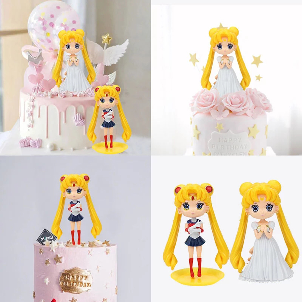 SAILOR MOON SAILOR MOON Mô Hình Thủy Thủ Mặt Trăng Trang Trí 11cm