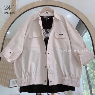 Áo Khoác Bomber Chất Kaki Dễ Phối Đồ