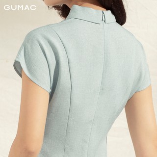 Đầm sơ mi nữ phối nút DA1154 GUMAC