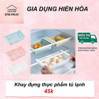 Khay đựng thực phẩm tủ lạnh tiện ích, khay chứa thực phẩm tủ lạnh [Freeship Đà Nẵng]