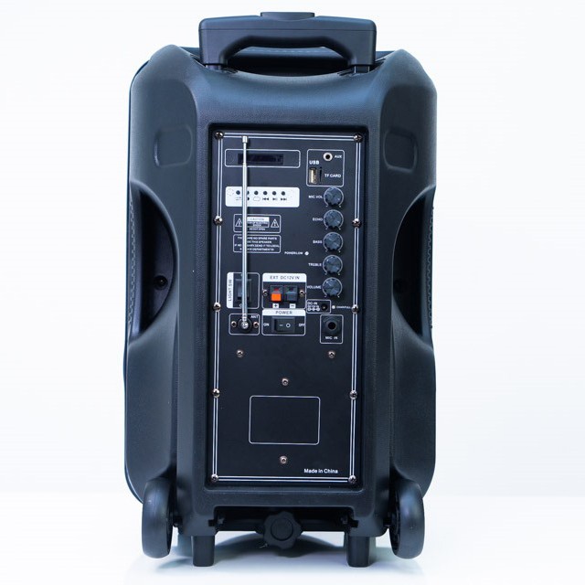 [Shop 5⭐ Chính hãng] Combo Loa Bluetooth Karaoke i.value F12-65N Nhựa đen + Mic không dây