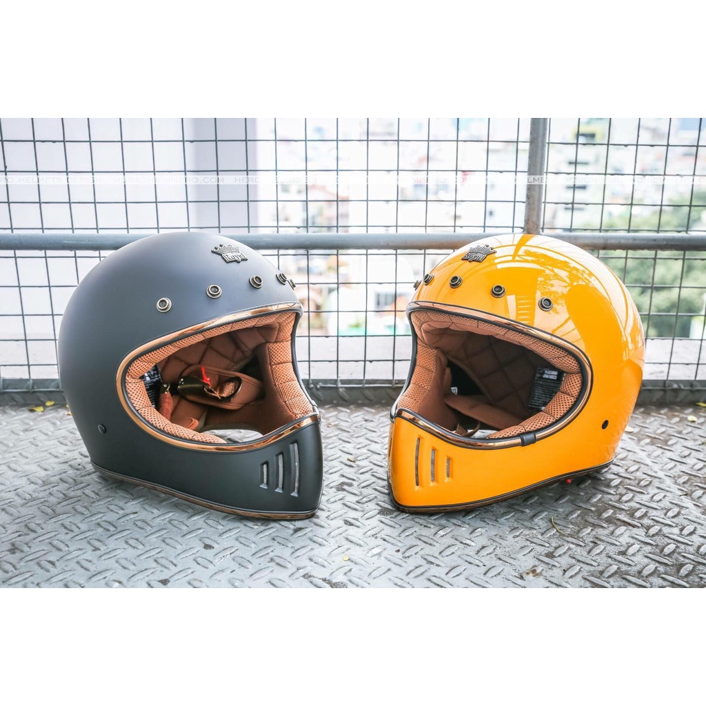 Mũ bảo hiểm fullface Royal H1 classic