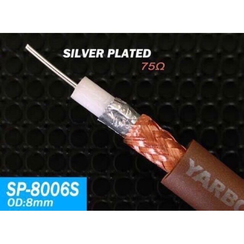 dây nối tường ra tivi lõi mạ bạc cao cấp hàng nhập khẩu siêu chống nhiễu
