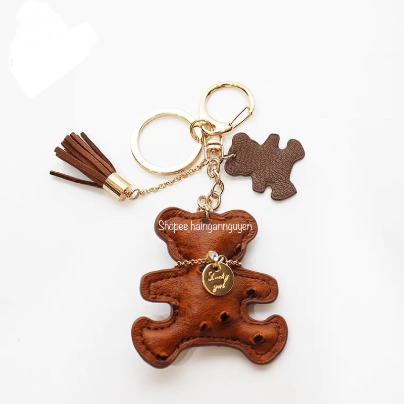 Charm treo túi hình gấu