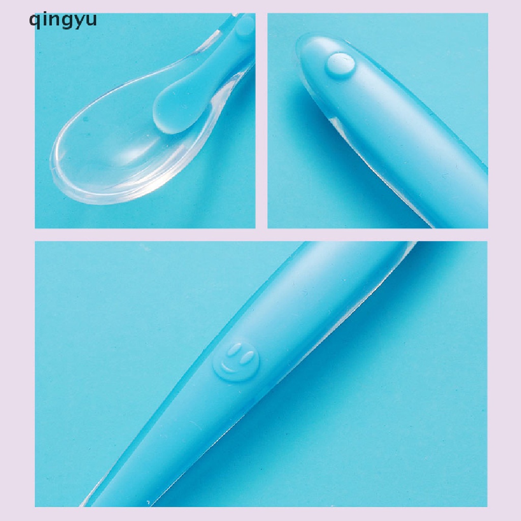 Muỗng Silicone Cho Bé Ăn Súp Tiện Dụng