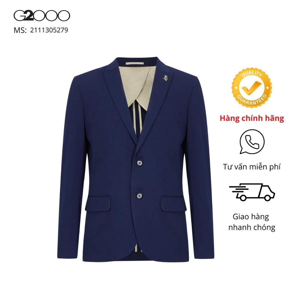 Áo Vest Nam G2000 (2111305279) Màu Xanh Đen