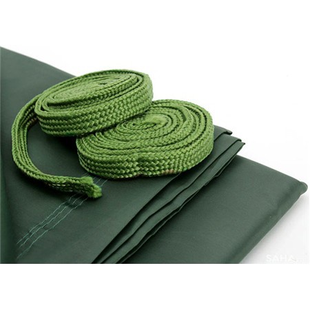 Combo Võng Dù 2 Lớp và 4M Dây Dù Xanh