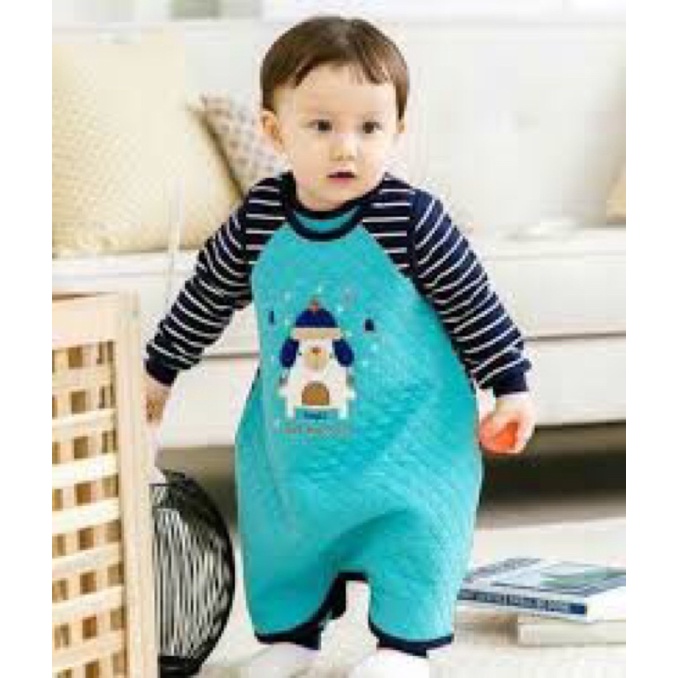 Body ngủ Hàn Quốc giữ ấm cho bé - loại thò chân
