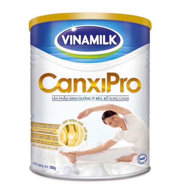 Sữa bột Canxi Pro sản phẩm dinh dưỡng ít béo,bổ sung Canxi 900g