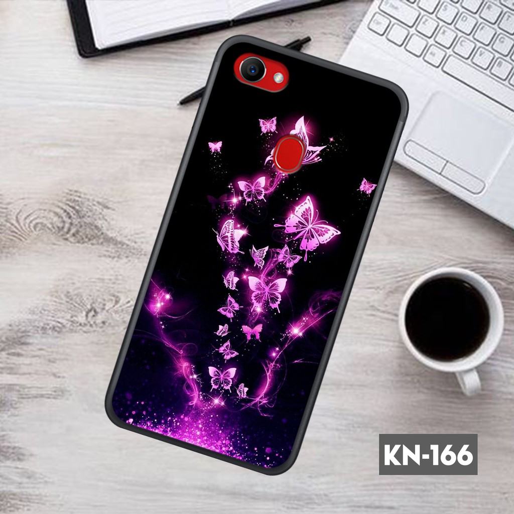 Ốp in kính hình dễ thương dành cho dòng điện thoại opop f5/f7