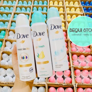 Xịt khử mùi dove go fresh usa 150ml - giao mùi ngẫu nhiên