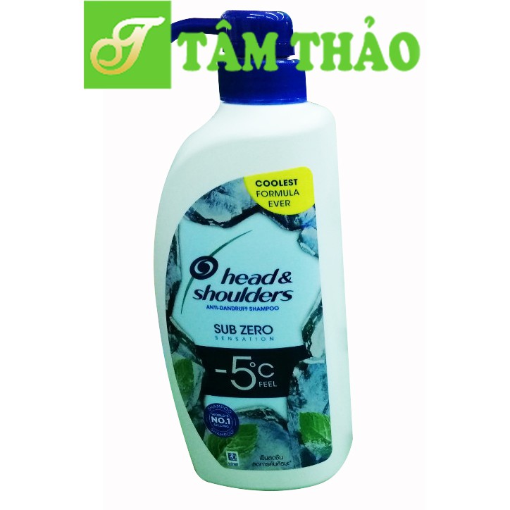 Dầu gội Thái Lan Head&Shoulder 450ml cam, đỏ, xanh bạc hà, xanh nước biển, xanh táo 4902430431002