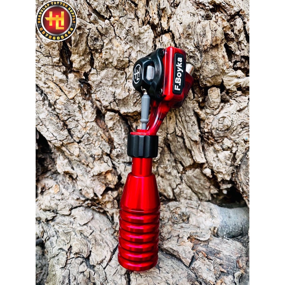 MÁY XĂM HÌNH F.BOYKA ĐỎ - HOÀNG LẬP TATTOO