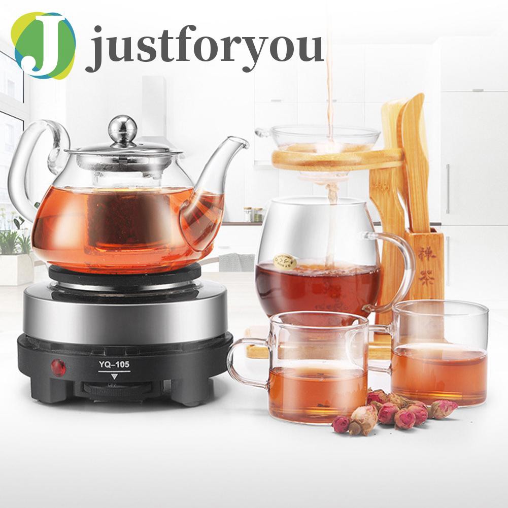 Justforyou 500W Mini Electric Stove Plate Multifunction Heating Cooking Burner Machine