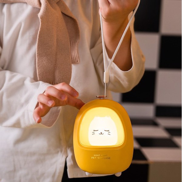 Đèn Pet Suitcase - Đèn ngủ hình thú cưng dễ thương