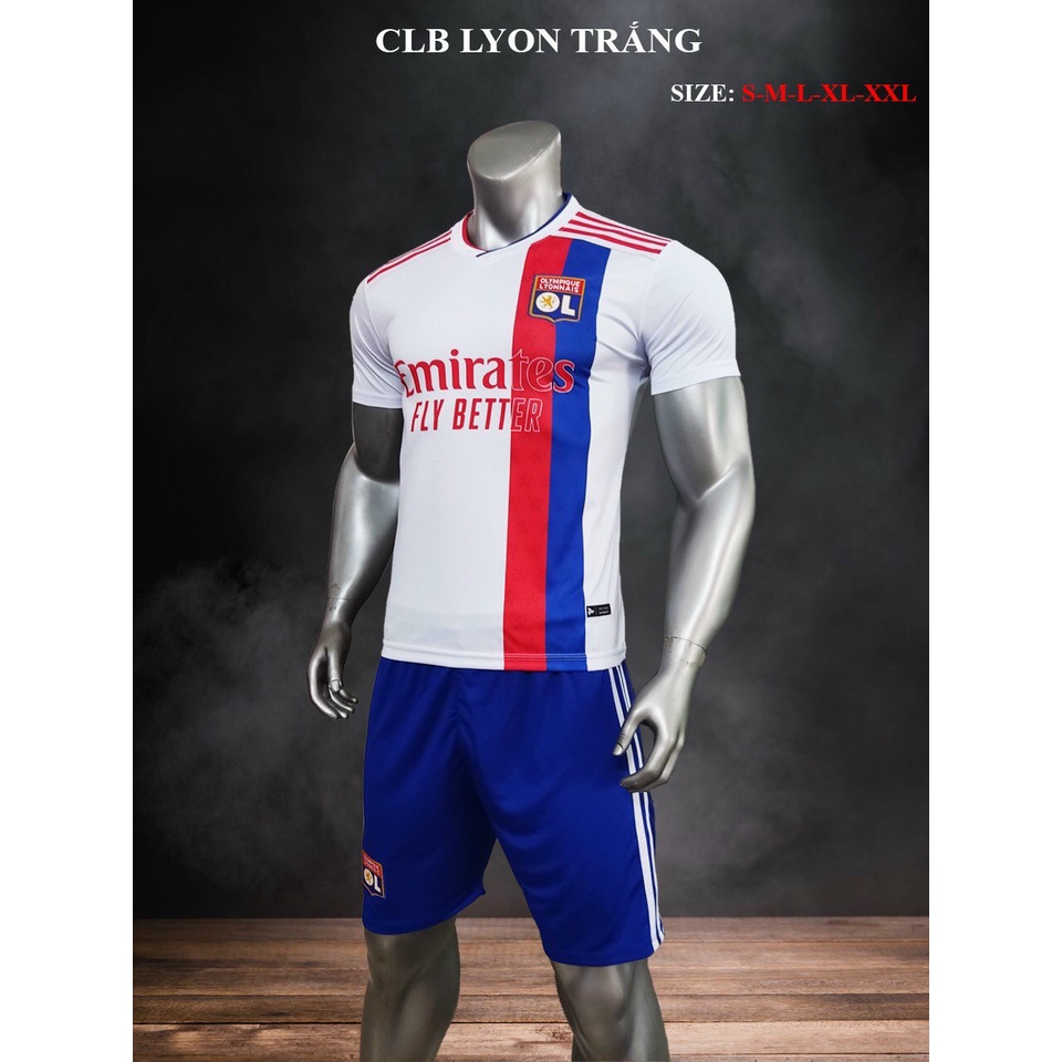 Áo Bóng Đá Lyon , Bộ quần áo bóng đá Lyon đủ mẫu mới nhất SP17