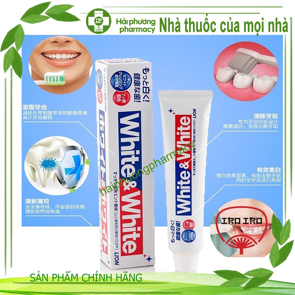 Kem đánh răng white and white của Nhật