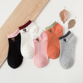 Combo 5 đôi tất mèo cổ ngắn cute