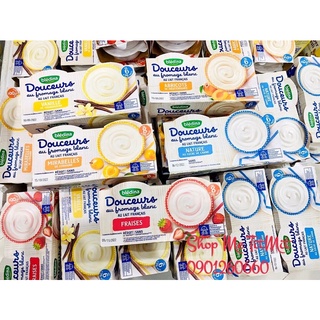 Sữa chua phô mai Bledina Pháp cho bé 6m+ (lốc 4 hộp x 100g)