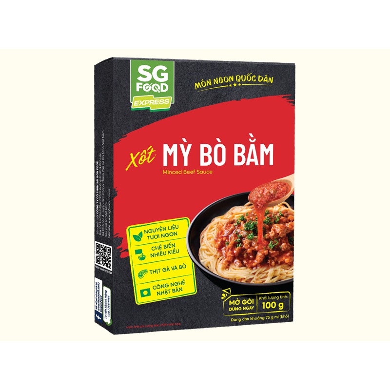 Xốt Mỳ Bò Bằm 100g