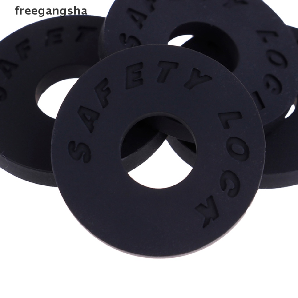 [FREG] 4pcs Silicone fender strap lock system easy install for guitar bass ukulele FDH