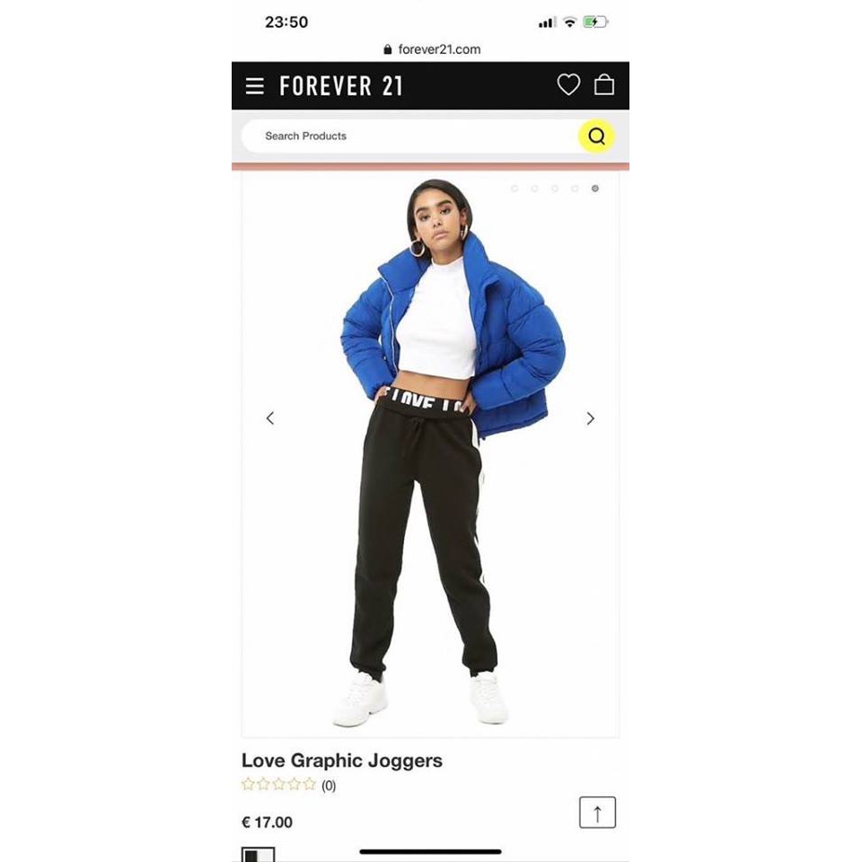 Quần Jogger Nỉ F21