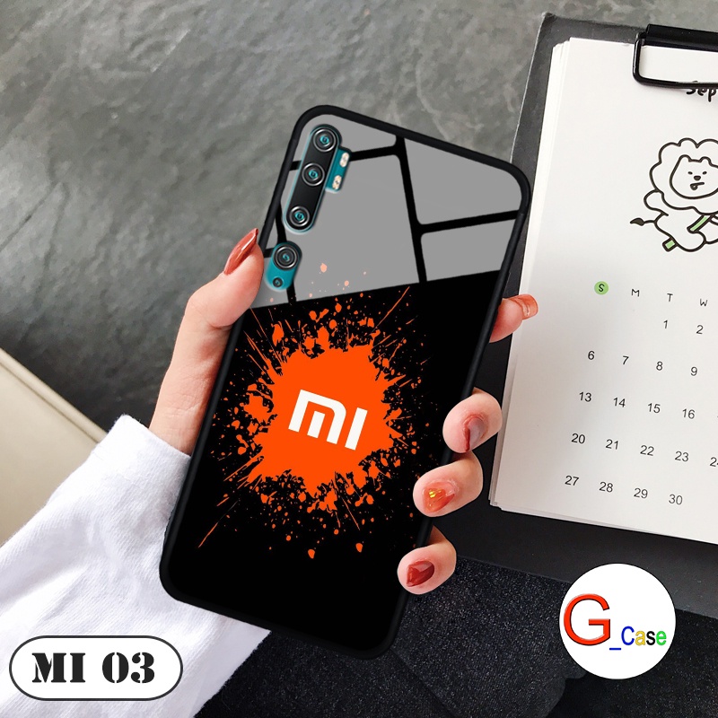 Ốp lưng Xiaomi Mi Note 10 Pro  - in hình 3D Logo điện thoại