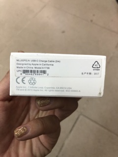 Cáp TYPE C 3.0 to TYPE C dài 2 m -