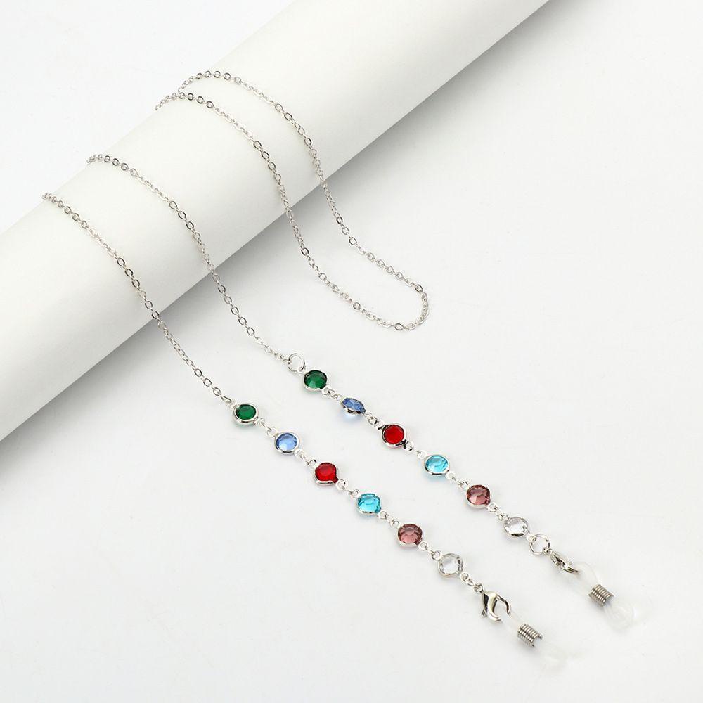 SUMU Dây Đeo Mắt Kính Đính Pha Lê Có Thể Điều Chỉnh