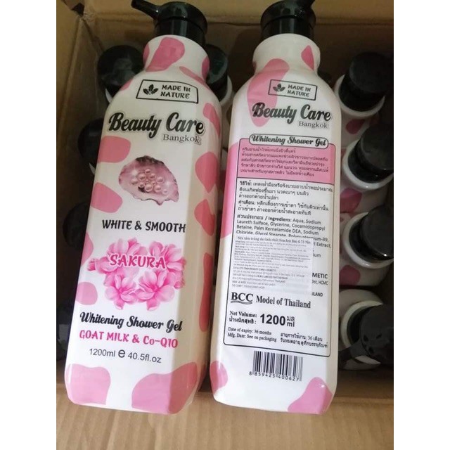 Sữa tắm Beauty Care Thái Lan 1200ml