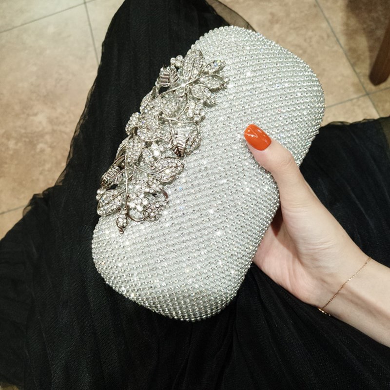 Ví nữ đi tiệc - clutch dự tiệc đính đá sang trọng