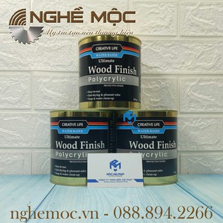 SƠN BÓNG MỜ ULTIMATE WOOD FINISH CREATIVE LIFE KHÔNG MÙI Nghề Mộc