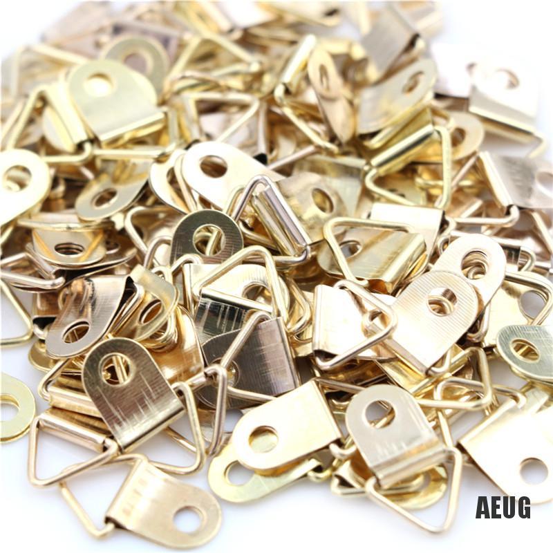 Set 100 Móc Treo Khung Ảnh Hình Chữ D 10x20mm