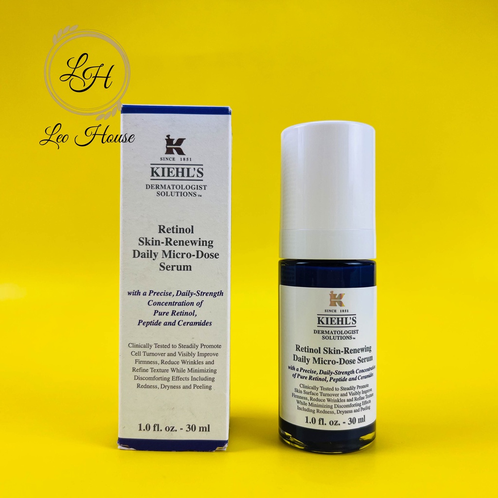 Tinh chất dưỡng da Kiehl's Retinol Skin - Renewing Daily Micro - Dose Serum