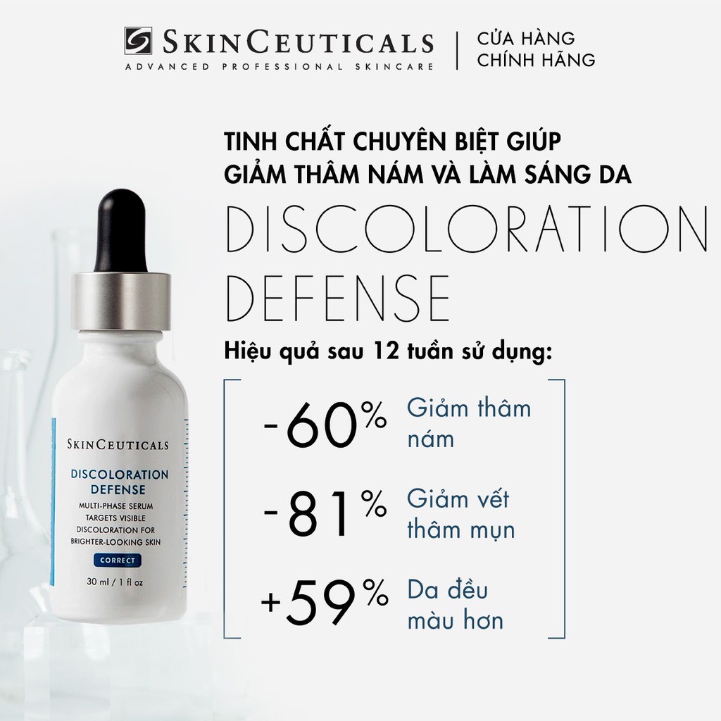 SkinCeuticals Discoloration Defense Tinh chất giảm thâm nám, làm sáng đều màu da Fullsize