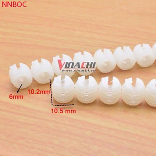 Nở nhựa bắt ốc cam ,   chống va đập và biến dạng trong quá trình lắp đặt - Túi 100 cái