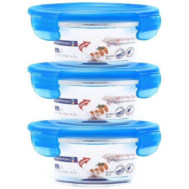 Bộ 3 hộp thủy tinh Luminarc 920ml