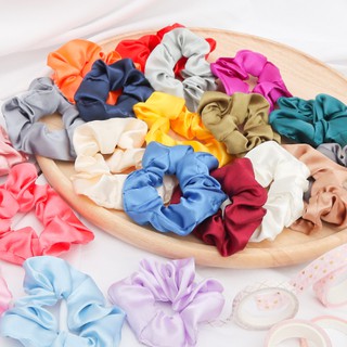 Cột tóc vải lụa bóng