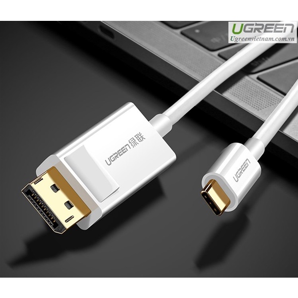 Cáp Chuyển Đổi USB Type-C To Displayport dài 1,5m Ugreen 40420 - Hàng Chính Hãng