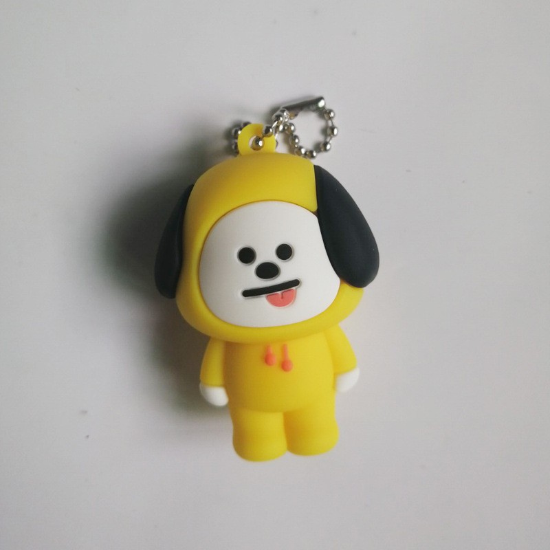 Móc khoá BT21 búp bê [Đơn 50k tặng kẹp tóc Hàn Quốc cực xinh]