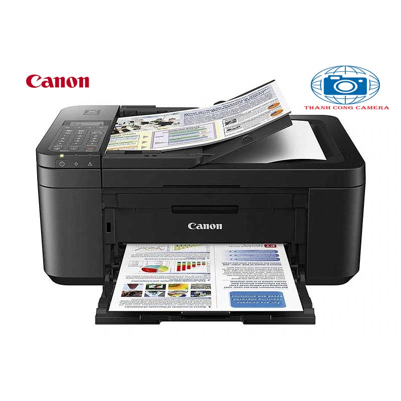 Máy In Phun Màu Đa Năng Canon TR 4570S - In Scan Copy Fax, Wifi