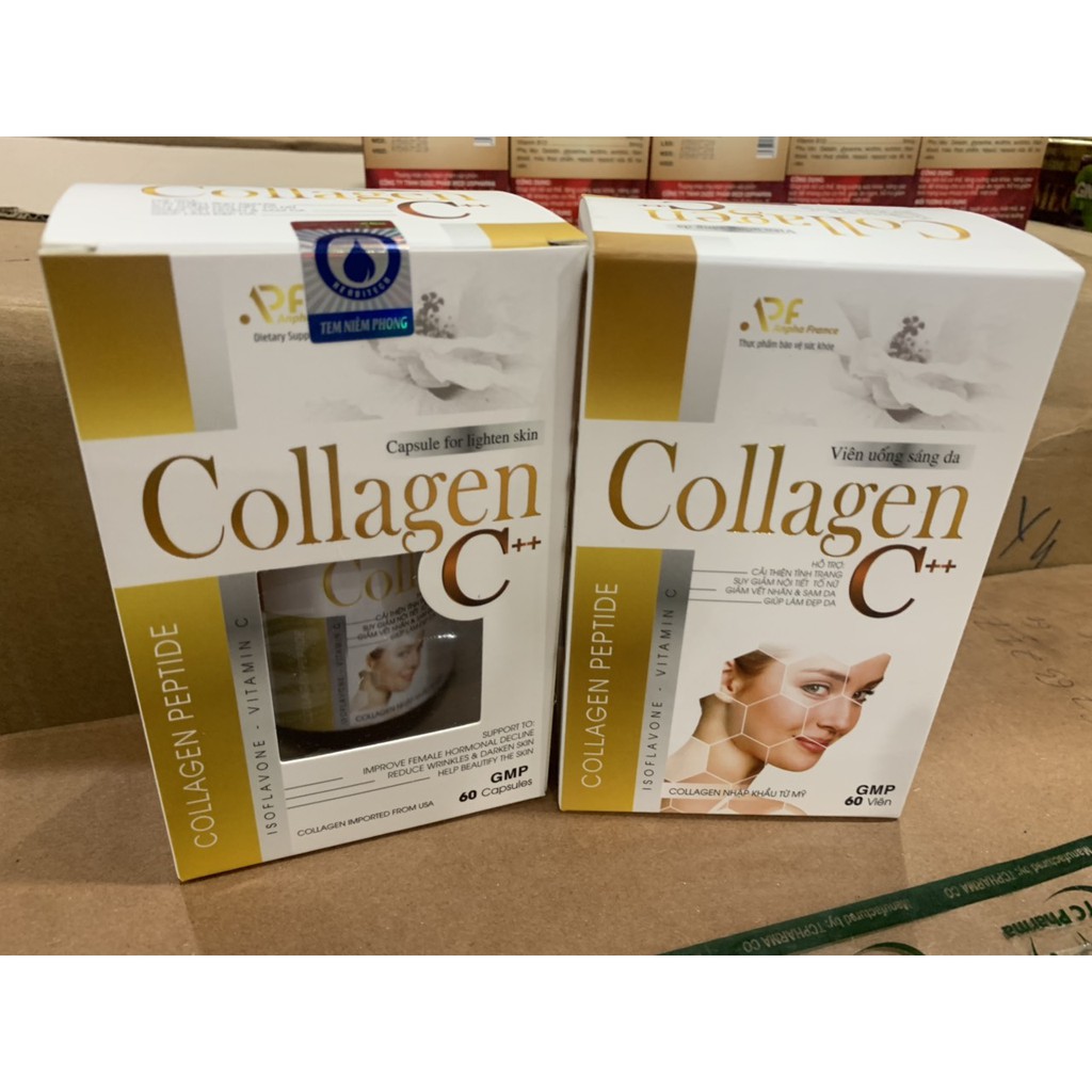 ĐẸP DA, SÁNG DA - COLLAGEN + C-NỘI TIẾT TỐ NỮ