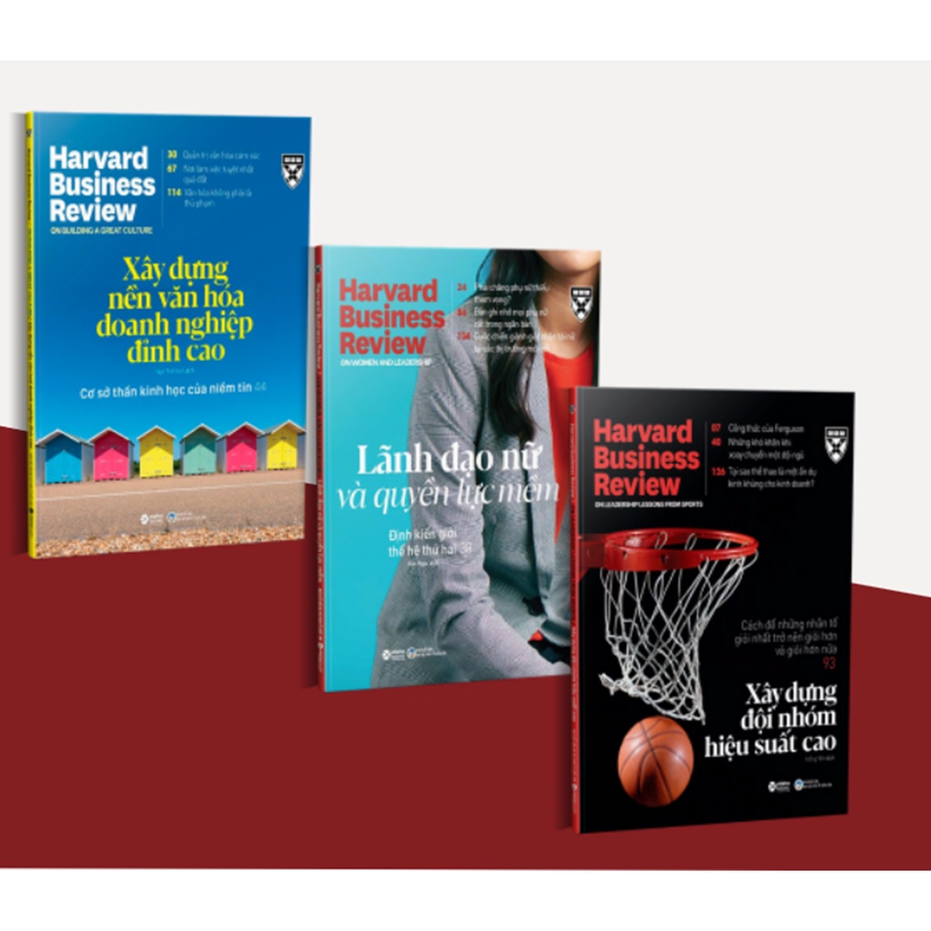 Combo Bộ Sách HBR Lãnh Đạo Và Văn Hóa Doanh Nghiệp (Bộ 3 Cuốn)