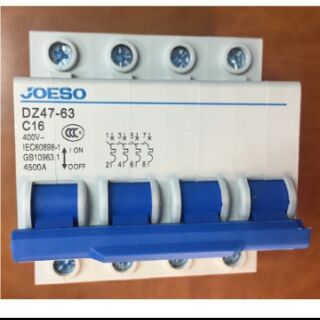 Aptomat DZ47-63 4 pha